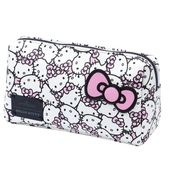 Sanrio Hello Kitty x Impressions Vanity Cosmetic Pouch (White/Pink) - Picture 7 of 9